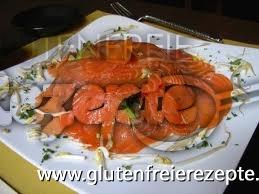 Glutenfreies Lachs Carpaccio