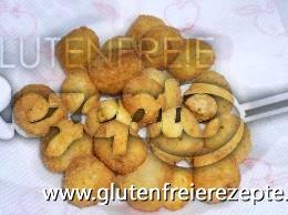 Glutenfreie Panierte Käse Bällchen