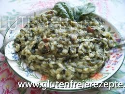 Glutenfreier Risotto Mit Spinat