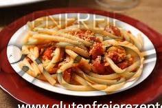 Glutenfreie Pasta Matriciana