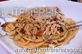 Glutenfreie Spaghetti Carbonara