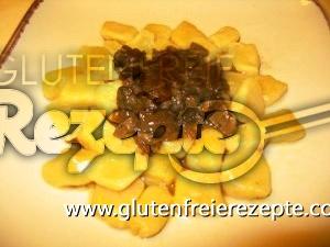 Glutenfreie Kürbis Gnocchi Mit Getrockneten Steinpilzen