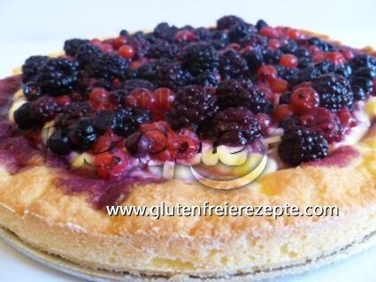 Mais-reis- Crostata Mit Obst